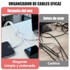 Organizador de Cables con Clips Adhesivos-kit