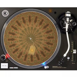 For Technics, For American DJ, For Denon, For Pioneer, For Realistic Arrow Vox CORK Slipmat Turntable 12" for DJ Vinyl LP Audiophile