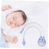 Sosoport 3Pcs Nasal Aspirators Safe Nasal Mucus Sucker for Newborns
