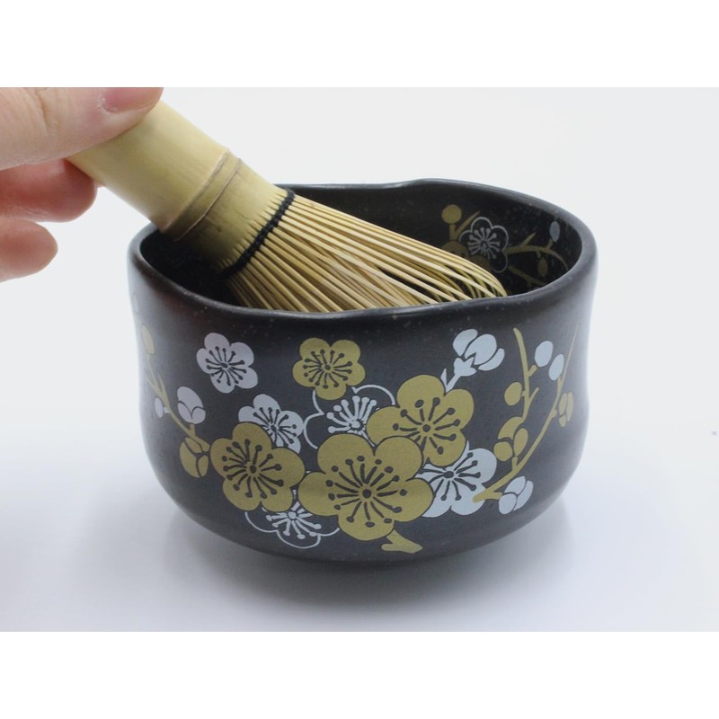 Waraku Fuuka Japanese Traditional Mino Ware Handcrafted Mini Matcha Chawan