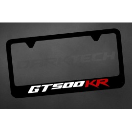 Shelby GT500 KR Mustang Shelby License Plate Frame | Black Metal | Street Racing Muscle