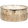 Zodax Siberian Fir Antique Gold & Silver Scented Jar Candles