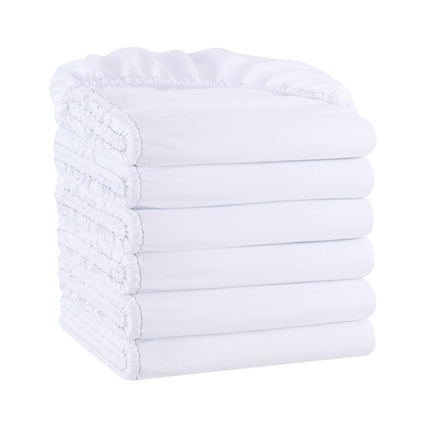 Arkwright Bulk Full Fitted Sheets - Pack of 6 -