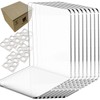 Acrylic Honpo Bookend, Acrylic, Transparent, Bookstand, Stylish, Tabletop, Documents, File