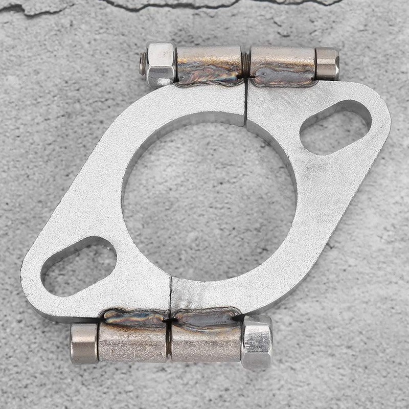 For Replacement Exhaust Flange, 2inch Flat Oval Split Repair Exhaust