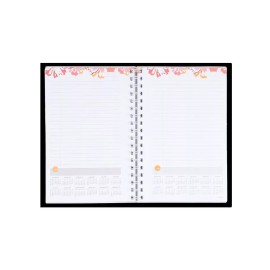 Dayrunner Day Runner Planning Notebook Blank Pages and inside clear pocket