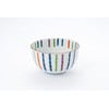 Yamago Pottery Rice Bowl Bowl Dish, Mino Ware, Color Tokusa