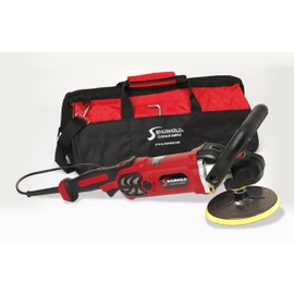 Shurhold 3400 Professional Grade Pro Rotary Car Boat Buffer Polisher with Carrying Bag, Adjustable D-Handle, Powerful Motor and 6 Variable Speed Control
