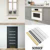 sossai® Aluminium Ventilation Grille - Alucratis (2 Piece) | Rectangular