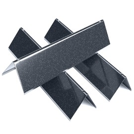 Hisencn 7635 15.3 inch Flavor Bars Porcelain-Enameled Flavorizer Bars, Heat Plate Replacement for Weber Spirit I & II 200 Series, Spirit E210, S210, E220, S220 with Front Control Knobs