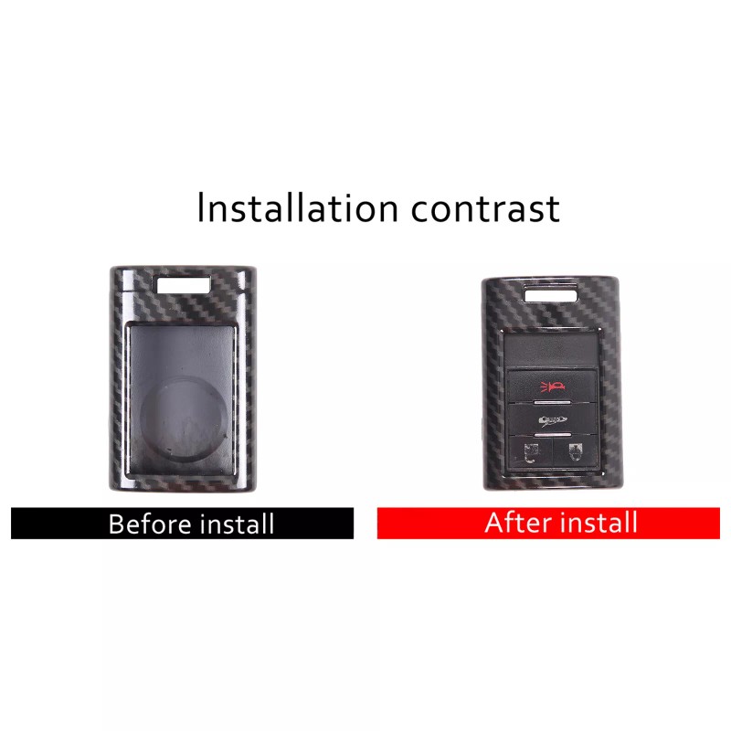 autopart2021 ABS Remote Key Fob Case Holder Cover For Corvette