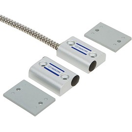 Nascom - N505AS/ST - Man Door Surface Mount Aluminum/Steel Door Switch Featuring No Dead Spot Technology