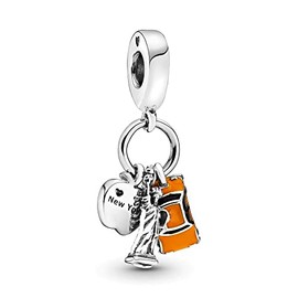 Lkwidi Charm Family Heart Animal Charm Pendant 925 Sterling Silver Charm Bead Pendant for European Bracelets and Necklaces, Silver