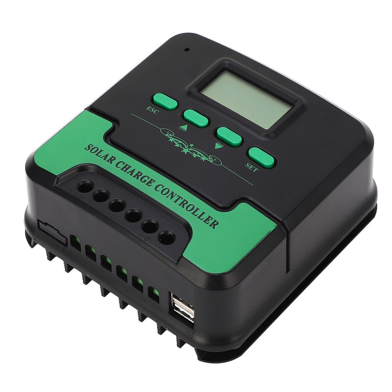 MPPT Solar Charge Controller LCD Screen Solar Panel Regulator 12V
