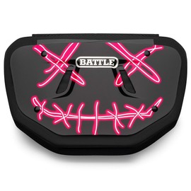 Battle Nightmare - Placa Trasera de fútbol Chapado en Cromo para Adultos