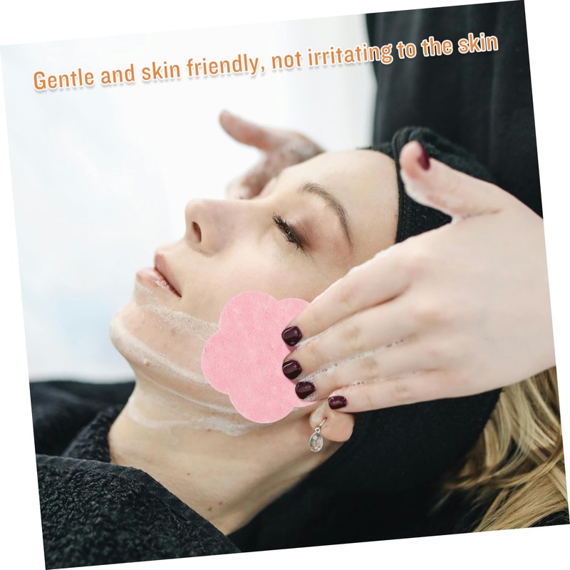 Outanaya 30pcs Gentle Face Sponges Multi-function Makeup Remover Facial Cleanser