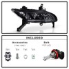ACANII - For 2016-2018 Nissan Maxima Factory Style Bumper Fog