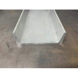 Aluminum Channel 6061 6"X 1.95"X 12" American Standard