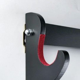 Eforlife 4 Tier Sword Stand - Wall Mount Samurai Sword Holder Display Stand - Katana Wakizashi Tanto Wall Hanger - Four Layer (16inch Classic)