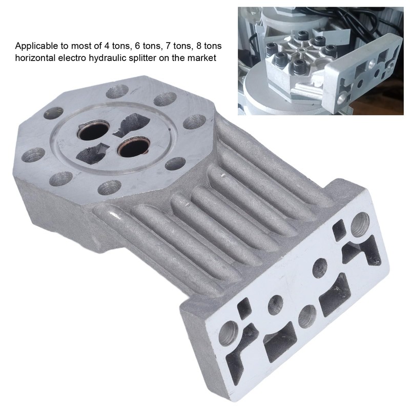 Log Splitter Pump Casting Housing, Electric Hydraulic Machine Universal Replacement