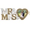 HORREX 1 x Mr & Mrs Wedding Picture Frame, Heart
