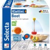 Selecta 62078 Klettini Boat Velcro Stacking Toy 6 Pieces Multi-Coloured
