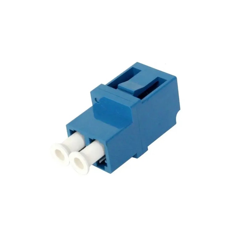 Acoplador adaptador Dúplex Monomodo Lcupc C Clip Icoptiks