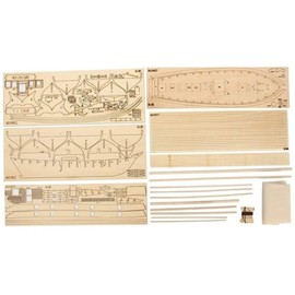 Wooden Sailboat Ship Kit - Home DIY Model, Classical Wooden Sailing Boats Scale Model Decorat, Wooden Ship Model Boat Kits for Kids and Adults Gifts Toy Classical Wooden Sailing Boats Scale Model Dec