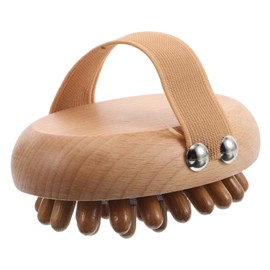 FOMIYES Wooden Scalp Massage Comb Air Cushioned Hair Brush for Men Women Smooth Wooden Design for Scalp Massage Personal Care