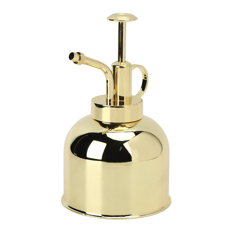 Stainless Steel Hand Pressure Plant Flower Watering Pot Spray Bottle