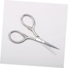 Men's Nose Hair Scissors 2-Piece Set Sharp-Pointed Nose Hair Trimmers