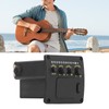 EQ01 Acoustic Guitar Tuner 2 Band EQ Black Guitar Tuner