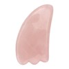 Scrapping Plate Pink Crystal Highly Polished Translucent Gua Sha Board