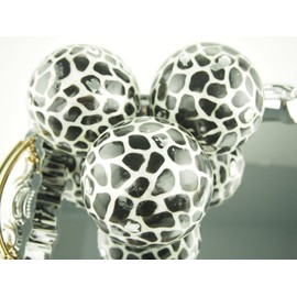 rackcrafts.com Capiz Large Balls Orbs Spheres Wild African Safari Cheetah Giraffe Tiger Leopard Zebra (Cheetah)