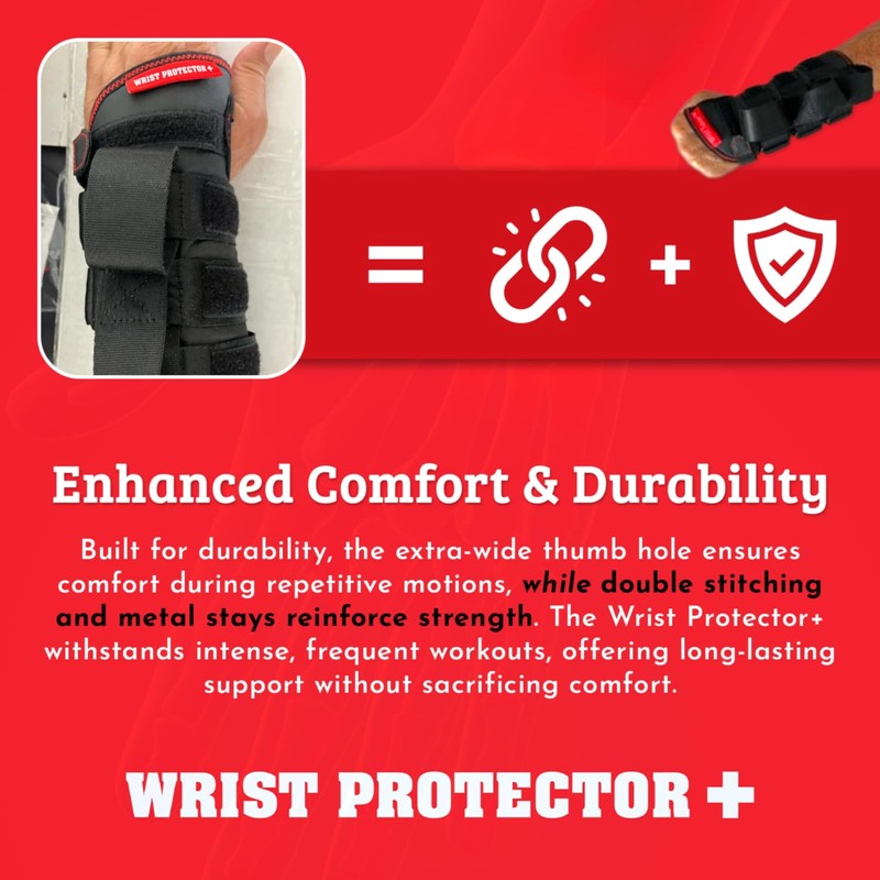 Wrist Protector+ Right & Left Hands Free Pain Management Weightlifting