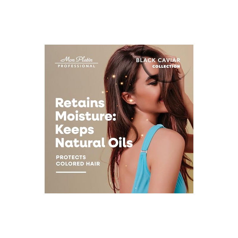 Mon Platin Natural Silk Therapy Shampoo 400Ml - Elegancia de