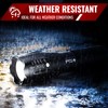 PeakPlus LED Tactical Flashlights High Lumens, Zoomable, 5 Modes Bright