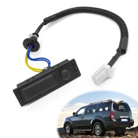 Hatch Release Button Trunk Latch 25380-3JA0A Rear Liftgate Tailgate Trunk Open Release Switch Button Compatible with Nissan Pathfinder Platinum S SL SV 2016-2020, Platinum Hybrid 2014-2015
