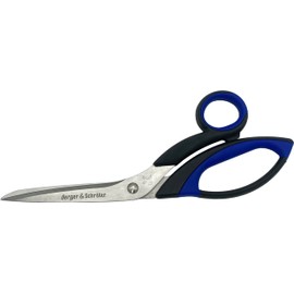 Berger + Schröter Straight Scissors for Glass and Carbon Fibre Fabric, Micro Toothed