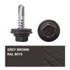 Marcopol Pack of 150 Metal Roofing Screws 4.8 x 19