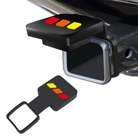 2 Inch Trailer Hitch Tube Cover Plug Cap, Trailer Receiver Tube Hitch Plug Cap Compatible with Toyota Car Accessories.