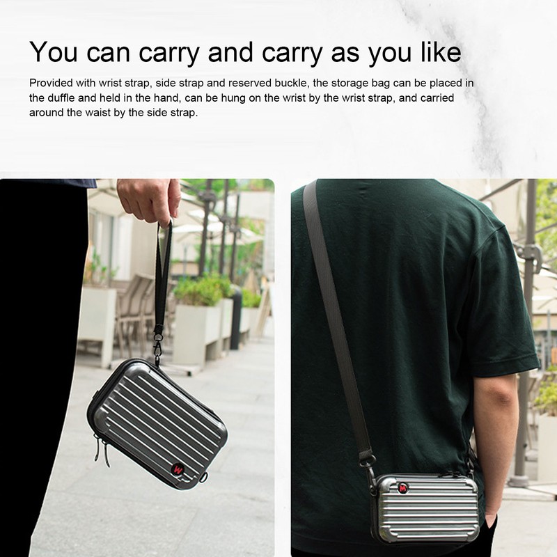 Action Camera Carrying Case Detachable Insert Waterproof Sport Camera Travel