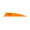 Bohning X3 Vane, 3", Neon Orange, 100pk
