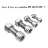 Rrina 4Pcs 304 Stainless Steel Cylindrical Hollow Hexagon Socket Screw