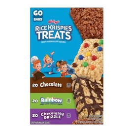 Kellogg's Rice Krispies Treats Snack Bars Variety Pack, 60 ct