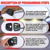 Kingdder 3 Pcs 8 Dip Switch 310mhz Garage Door Remote