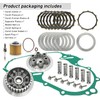 GOLKNHA Clutch Kit & Friction Steel Plate for Yamaha Raptor