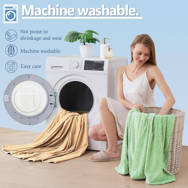 Cooling Blanket Throw Size, 50"x70" Cooling Blankets for Hot Sleepers,