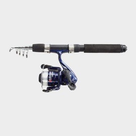 NGT Namazu Mini Travel Telescopic Rod and Reel Combo - Green, One Size