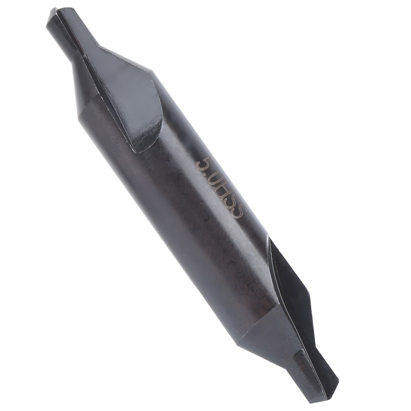 5Pcs Centering Drill Bits for Milling Machines High Speed Steel